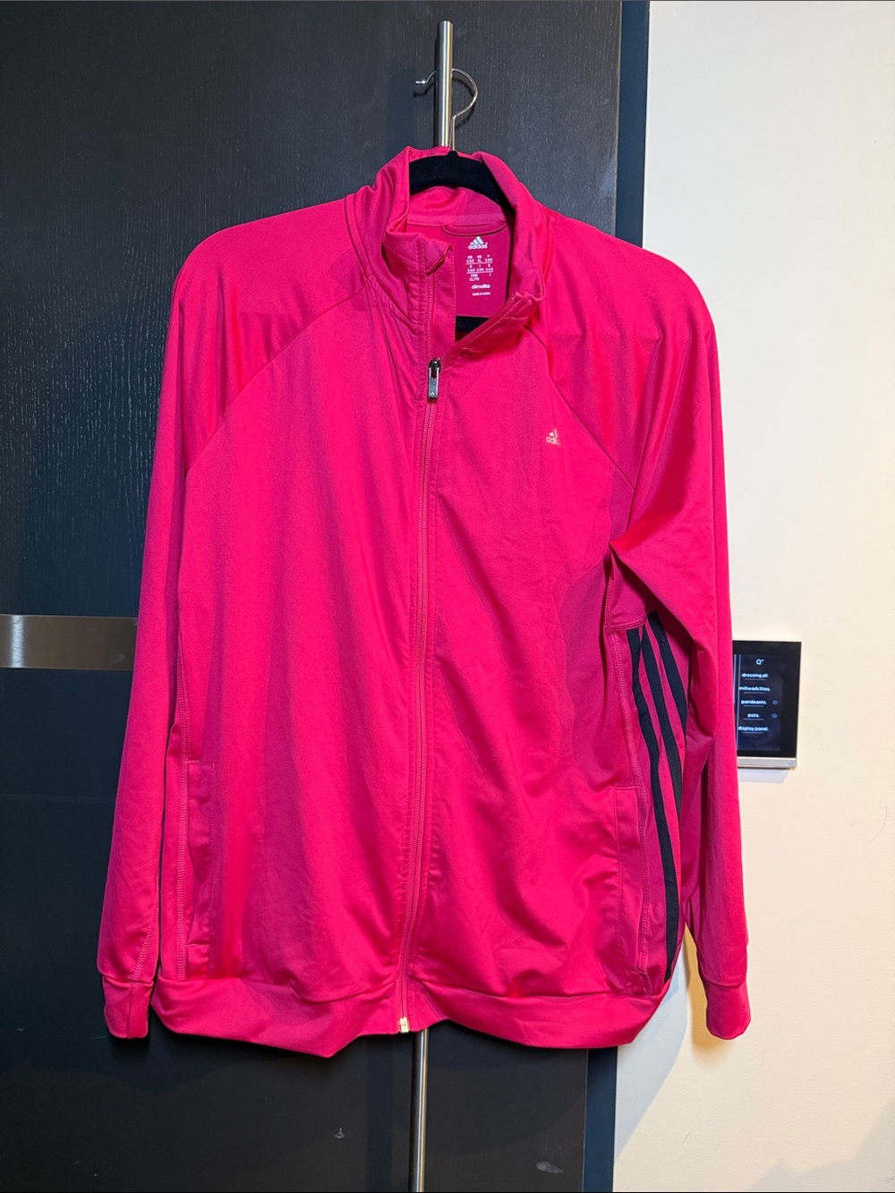 adidas Hot Pink Women's Full-Zip sweatshirt